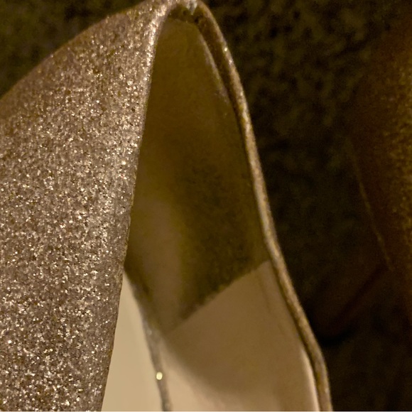 🎉Host Pick 🎉 Nine West - Gold Sparkle Heels - Picture 7 of 12